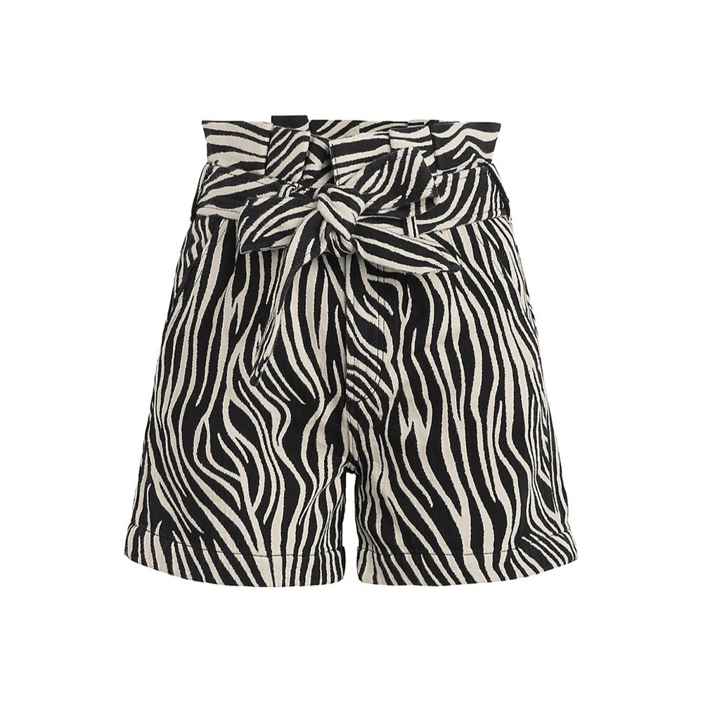 NWOT Joe’s Jeans Zebra Paperbag Shorts